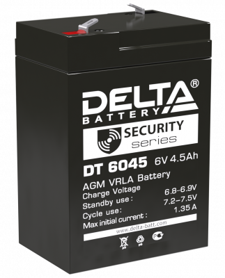 Delta DT 6045 Аккумулятор